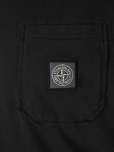 Stone Island Hombre Barcelona Camiseta Cuello Redondo color Negro sku 553-004606 02 - Foto 4