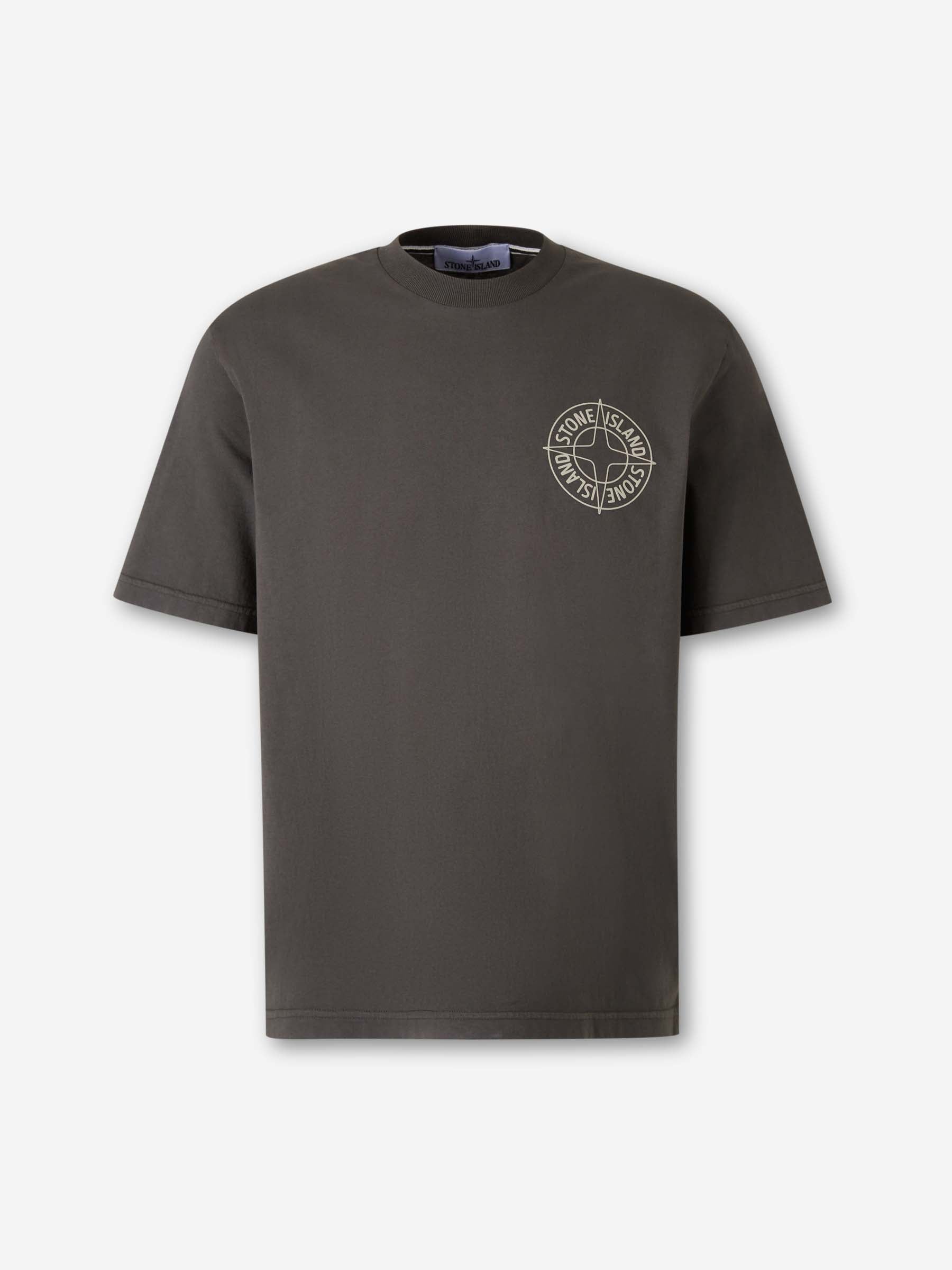 Stone Island Hombre Barcelona Camiseta Cuello Redondo color Gris Antracita sku 553-004608 01 - Foto 1