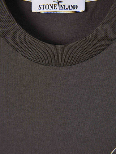 Stone Island Hombre Barcelona Camiseta Cuello Redondo color Gris Antracita sku 553-004608 01 - Foto 3