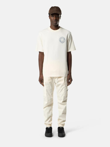 Stone Island Hombre Barcelona Camiseta Cuello Redondo color Marfil sku 553-004608 02 - Foto 2