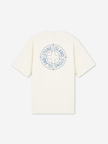Stone Island Hombre Barcelona Camiseta Cuello Redondo color Marfil sku 553-004608 02 - Foto 3