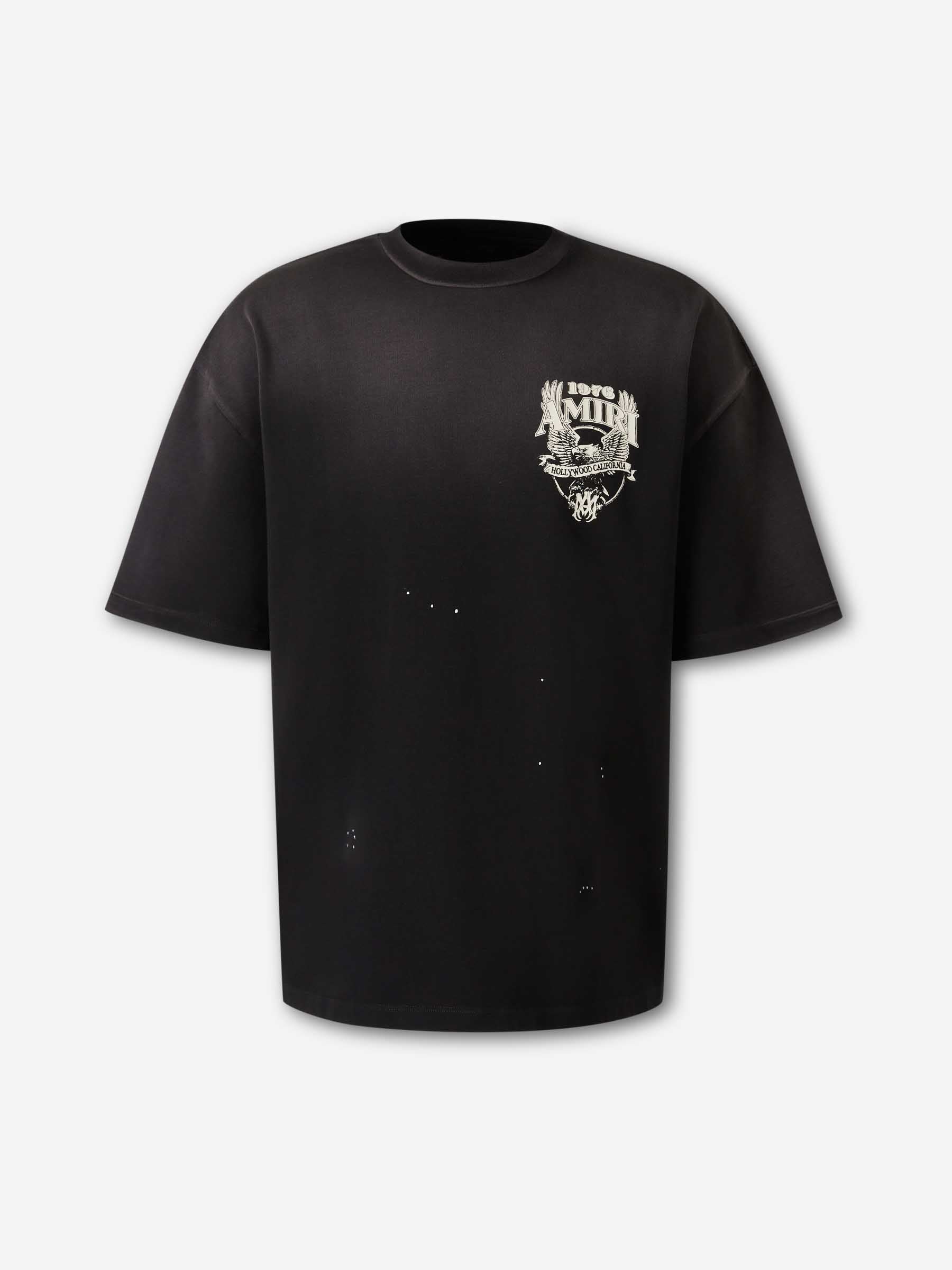 Amiri Hombre Barcelona Camiseta Cuello Redondo color Negro sku 553-004609 01 - Foto 1