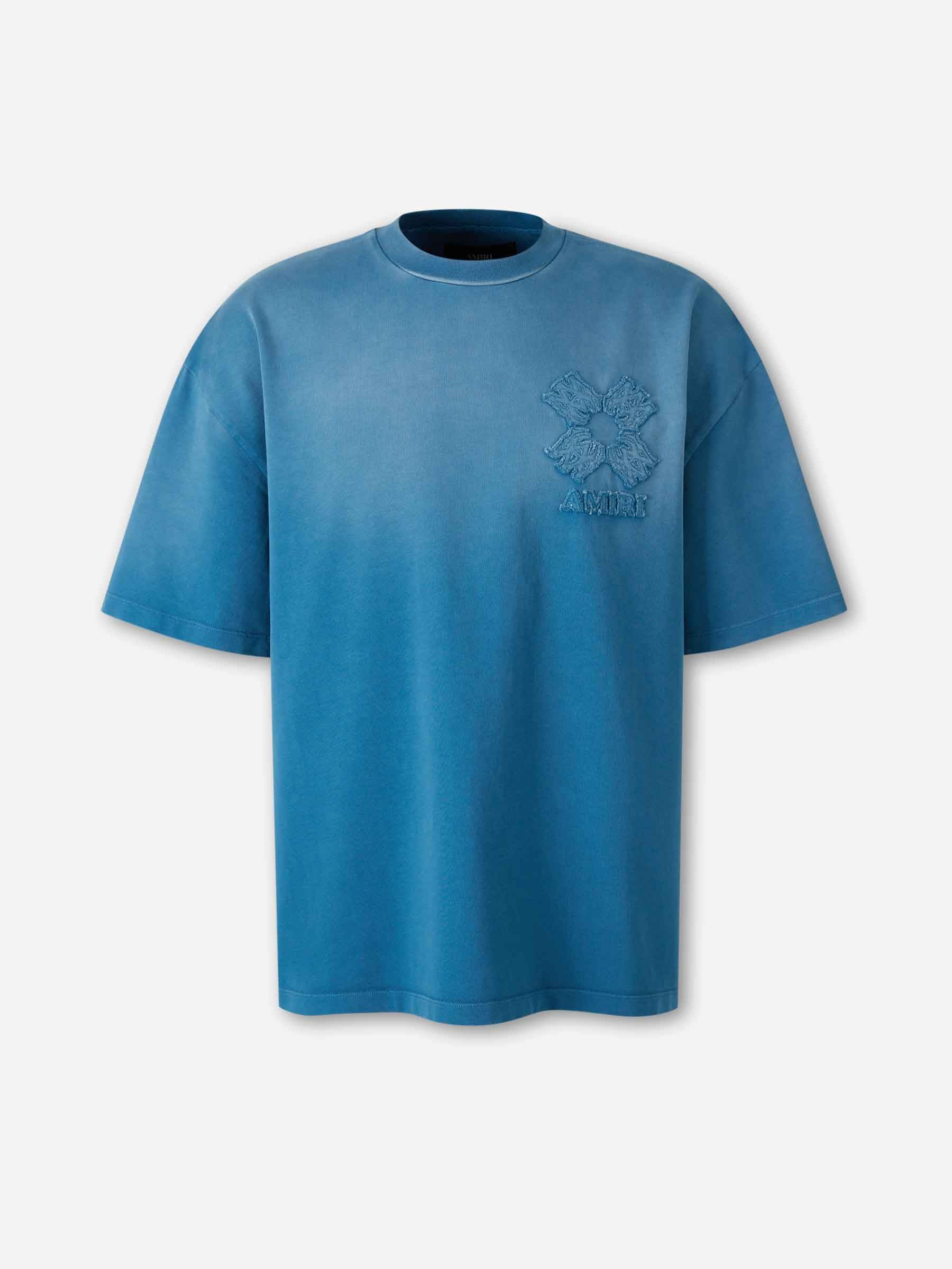 Amiri Hombre Barcelona Camiseta Cuello Redondo color Azul Real sku 553-004610 02 - Foto 1