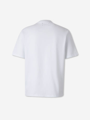 Amiri Hombre Barcelona Camiseta Cuello Redondo color Blanco sku 553-004611 01 - Foto 2