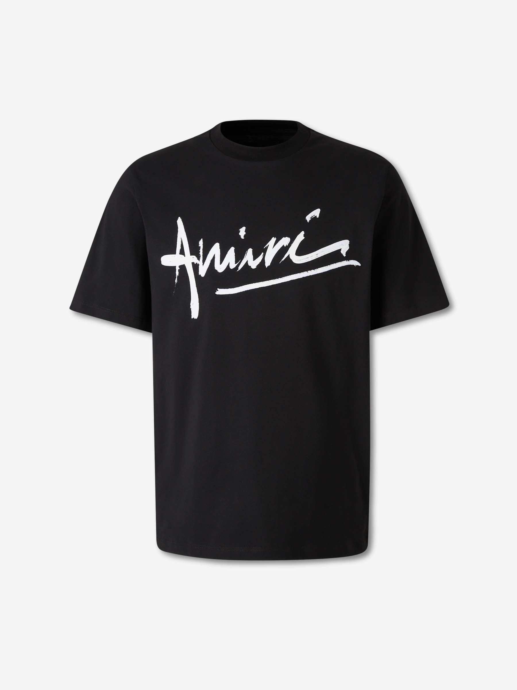 Amiri Hombre Barcelona Camiseta Cuello Redondo color Negro sku 553-004611 02 - Foto 1