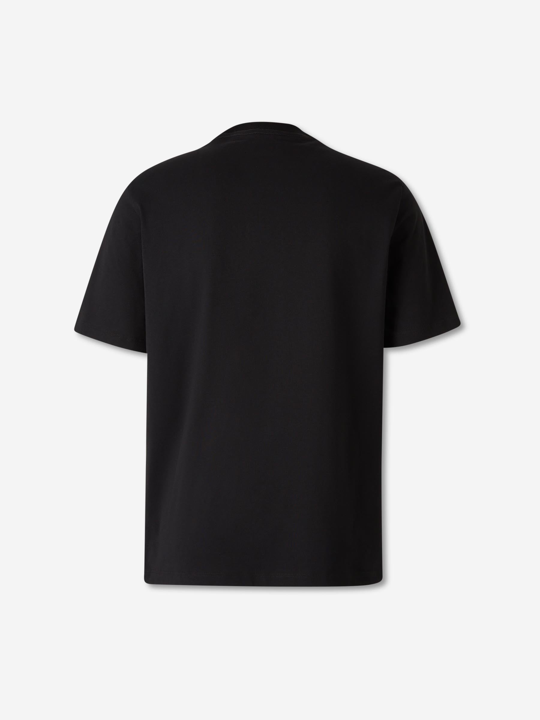 Amiri Hombre Barcelona Camiseta Cuello Redondo color Negro sku 553-004611 02 - Foto 2