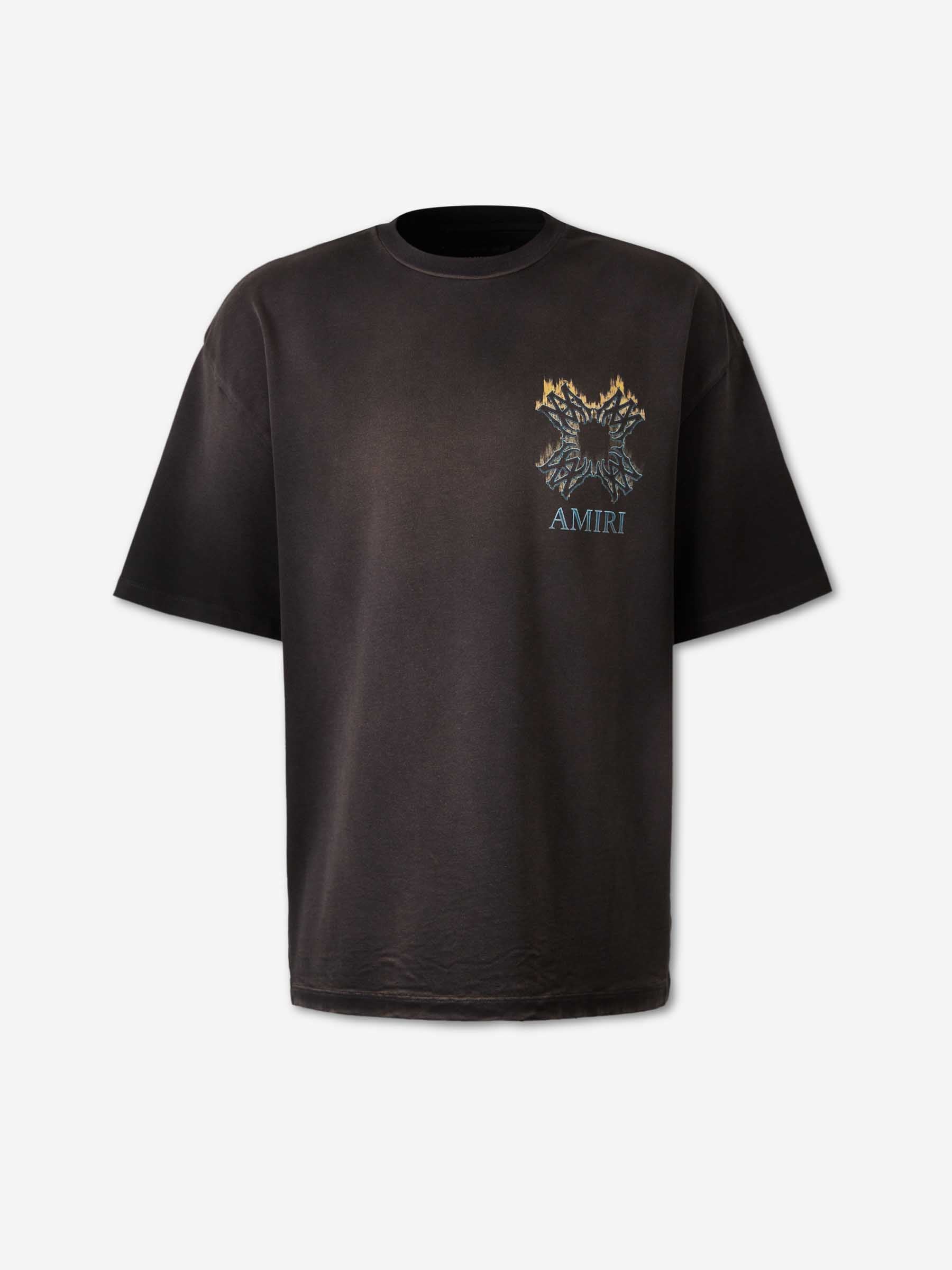 Amiri Hombre Barcelona Camiseta Cuello Redondo color Negro sku 553-004612 01 - Foto 1