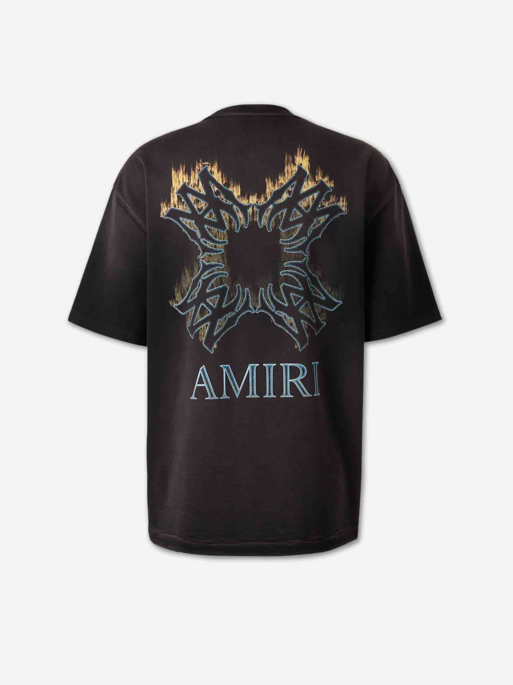 Amiri Hombre Barcelona Camiseta Cuello Redondo color Negro sku 553-004612 01 - Foto 2