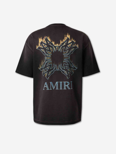 Amiri Hombre Barcelona Camiseta Cuello Redondo color Negro sku 553-004612 01 - Foto 2