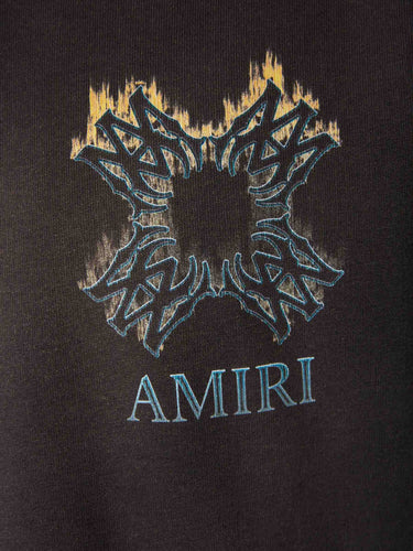 Amiri Hombre Barcelona Camiseta Cuello Redondo color Negro sku 553-004612 01 - Foto 4