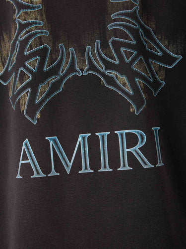 Amiri Hombre Barcelona Camiseta Cuello Redondo color Negro sku 553-004612 01 - Foto 5