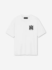 Amiri Hombre Barcelona Camiseta Logo Algodón color Blanco sku 553-004613 01 - Foto 1