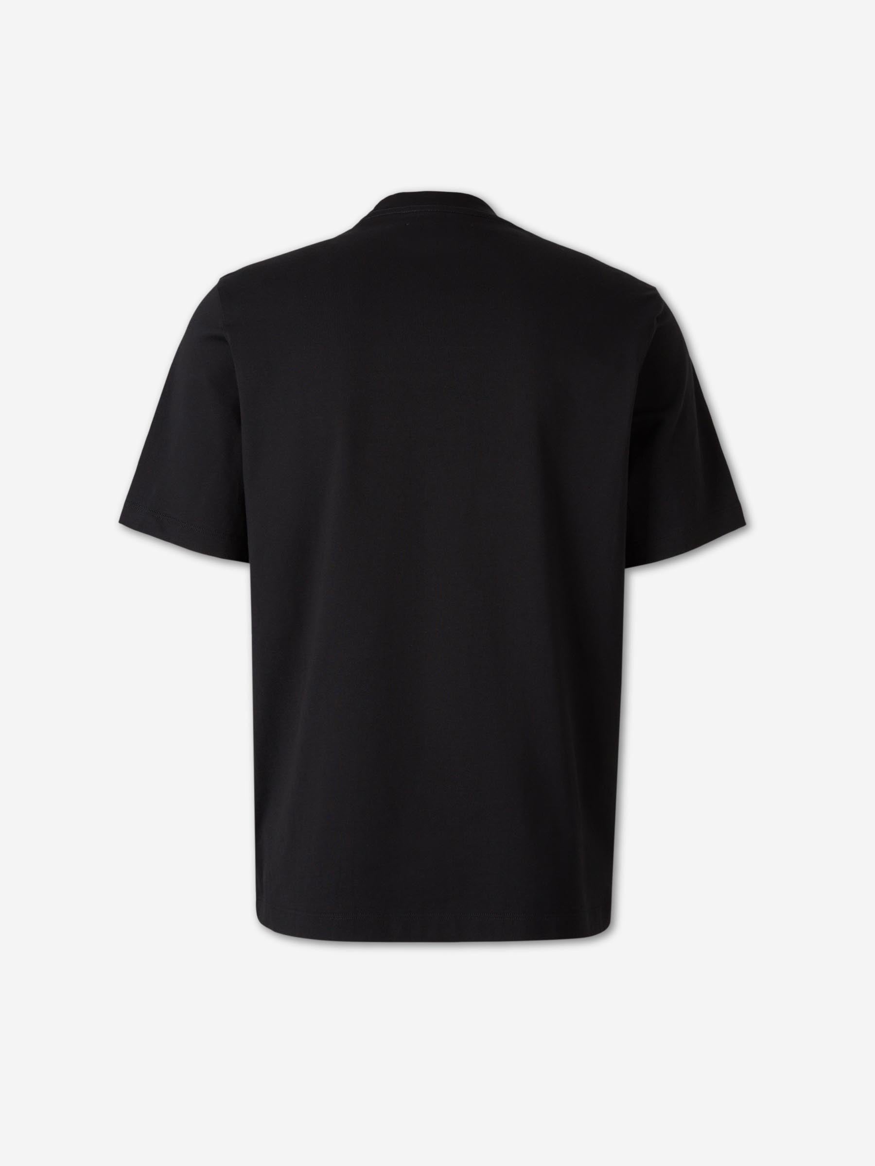 Amiri Hombre Barcelona Camiseta Cuello Redondo color Negro sku 553-004614 01 - Foto 2