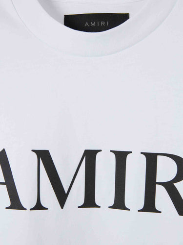 Amiri Hombre Barcelona Camiseta Cuello Redondo color Blanco sku 553-004614 02 - Foto 3