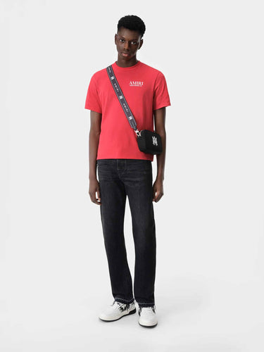Amiri Hombre Barcelona Camiseta Cuello Redondo color Rojo sku 553-004615 01 - Foto 2