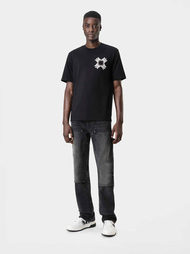 Amiri Hombre Barcelona Camiseta Cuello Redondo color Negro sku 553-004616 01 - Foto 2