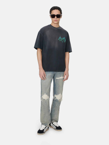 Amiri Hombre Barcelona Camiseta de algodón color Negro sku 553-004618 01 - Foto 2