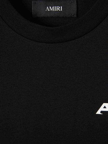 Amiri Hombre Barcelona Camiseta Cuello Redondo color Negro sku 553-004619 01 - Foto 3
