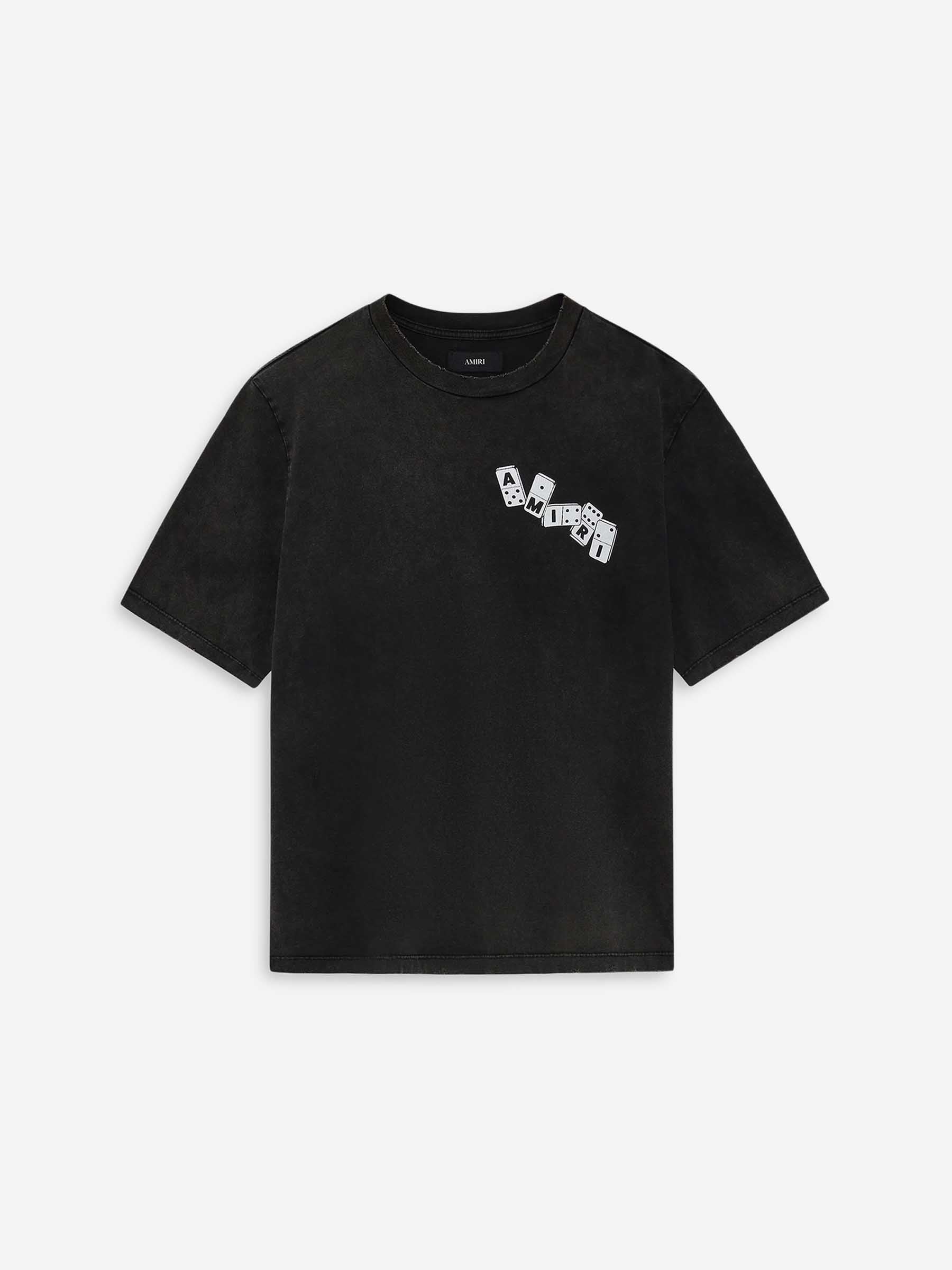 Amiri Hombre Barcelona Camiseta de algodón color Negro sku 553-004621 01 - Foto 1