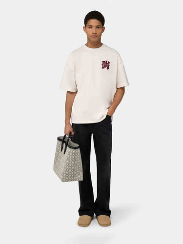 Amiri Hombre Barcelona Camiseta Hollywood Oversized color Marfil sku 553-004622 01 - Foto 2