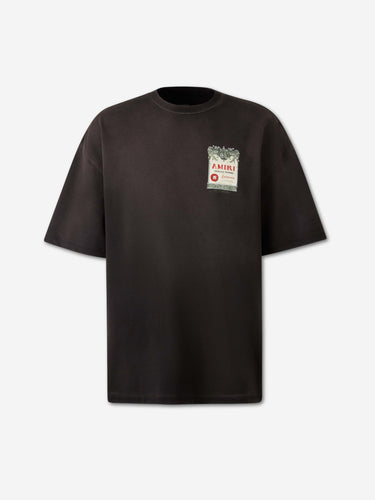 Amiri Hombre Barcelona Camiseta Chateau Stamp color Negro sku 553-004624 01 - Foto 1