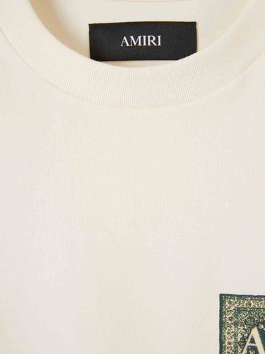 Amiri Hombre Barcelona Camiseta Cuello Redondo color Blanco sku 553-004625 01 - Foto 3