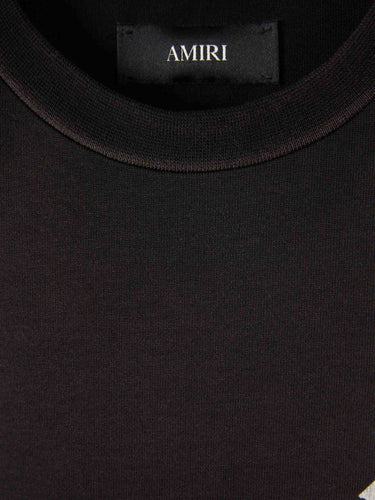 Amiri Hombre Barcelona Camiseta Cuello Redondo color Negro sku 553-004626 01 - Foto 3