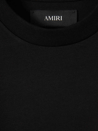 Amiri Hombre Barcelona Camiseta Cuello Redondo color Negro sku 553-004628 01 - Foto 3