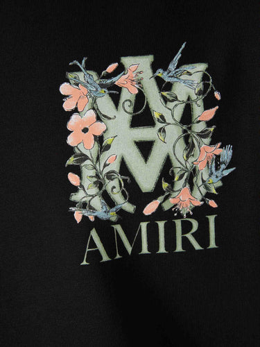 Amiri Hombre Barcelona Camiseta Cuello Redondo color Negro sku 553-004628 01 - Foto 4