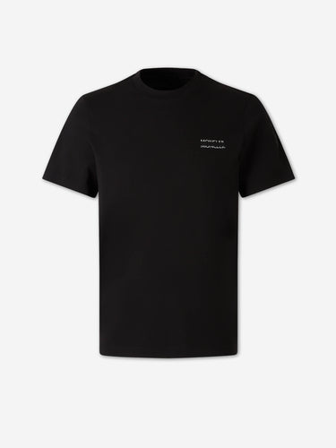 Moncler Hombre Barcelona Camiseta Cuello Redondo color Negro sku 553-004629 02 - Foto 1