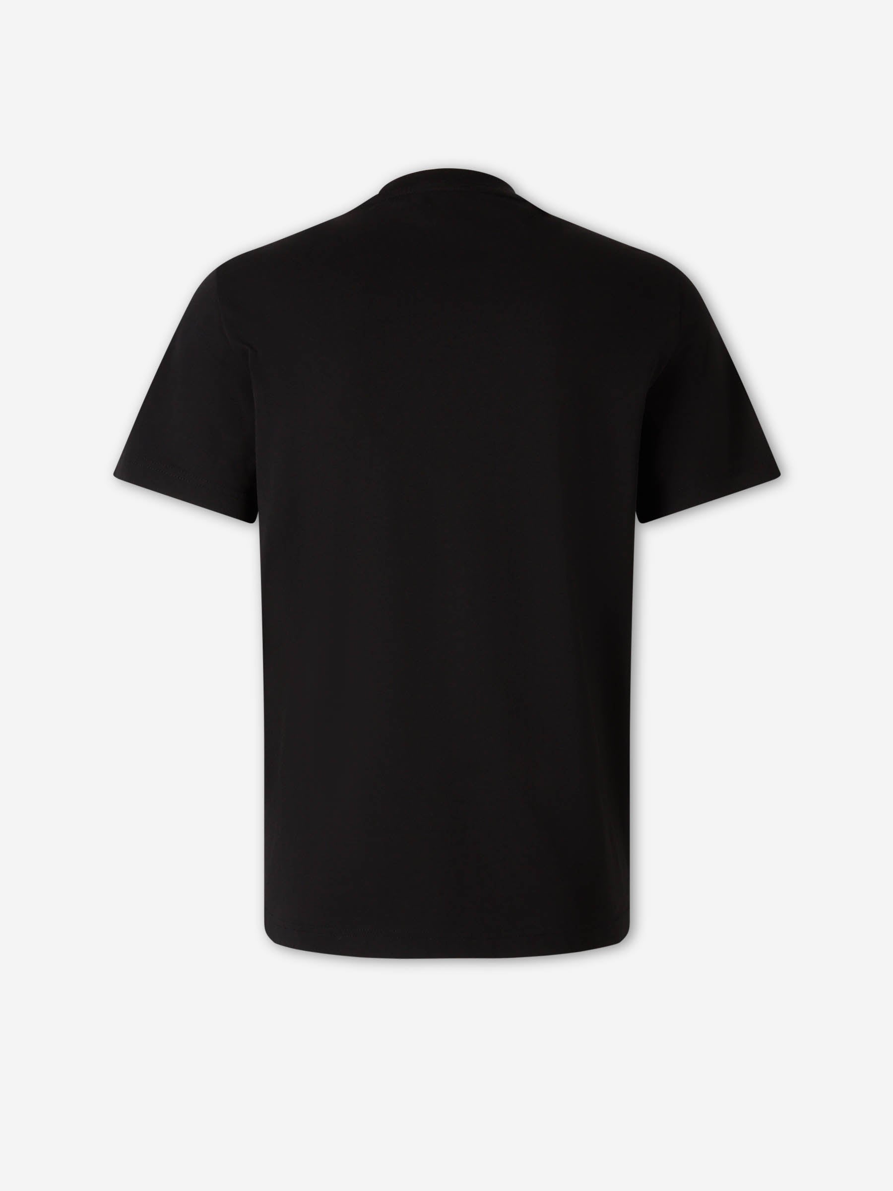 Moncler Hombre Barcelona Camiseta Cuello Redondo color Negro sku 553-004629 02 - Foto 2