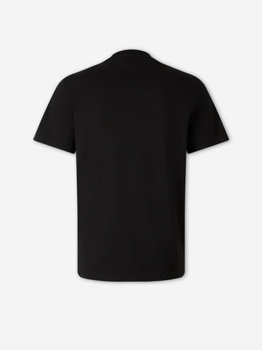 Moncler Hombre Barcelona Camiseta Cuello Redondo color Negro sku 553-004629 02 - Foto 2