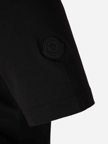 Moncler Hombre Barcelona Camiseta Cuello Redondo color Negro sku 553-004629 02 - Foto 5