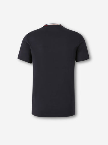 Moncler Hombre Barcelona Camiseta Cuello Redondo color Azul Noche sku 553-004630 01 - Foto 2