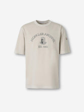 Moncler Hombre Barcelona Camiseta Cuello Redondo color Crema sku 553-004631 01 - Foto 1
