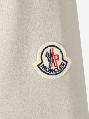Moncler Hombre Barcelona Camiseta Cuello Redondo color Crema sku 553-004631 01 - Foto 4