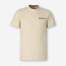 Moncler Hombre Barcelona Camiseta Cuello Redondo color Marfil sku 553-004632 01 - Foto 1