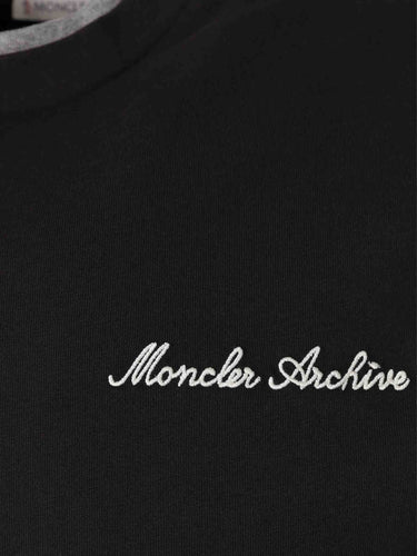 Moncler Hombre Barcelona Camiseta Cuello Redondo color Negro sku 553-004632 02 - Foto 3