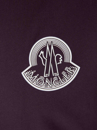 Moncler Hombre Barcelona Camiseta Cuello Redondo color Violeta sku 553-004633 01 - Foto 4