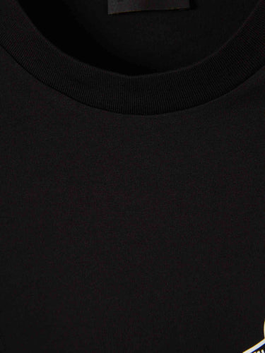 Moncler Hombre Barcelona Camiseta Cuello Redondo color Negro sku 553-004633 02 - Foto 3