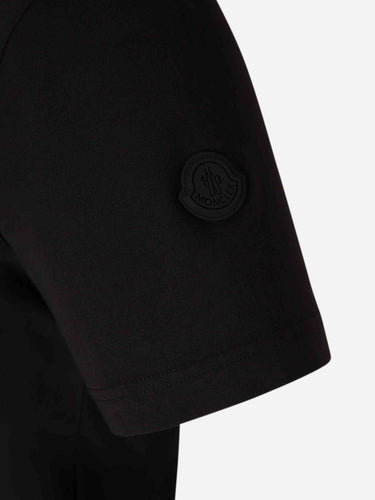 Moncler Hombre Barcelona Camiseta Cuello Redondo color Negro sku 553-004634 02 - Foto 5