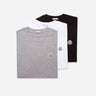 Moncler Hombre Barcelona Camiseta Pack 3 color Blanco Y Negro sku 553-004636 01 - Foto 1