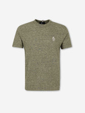 Moncler Grenoble Hombre Barcelona Camiseta Cuello Redondo color Verde Militar sku 553-004643 01 - Foto 1