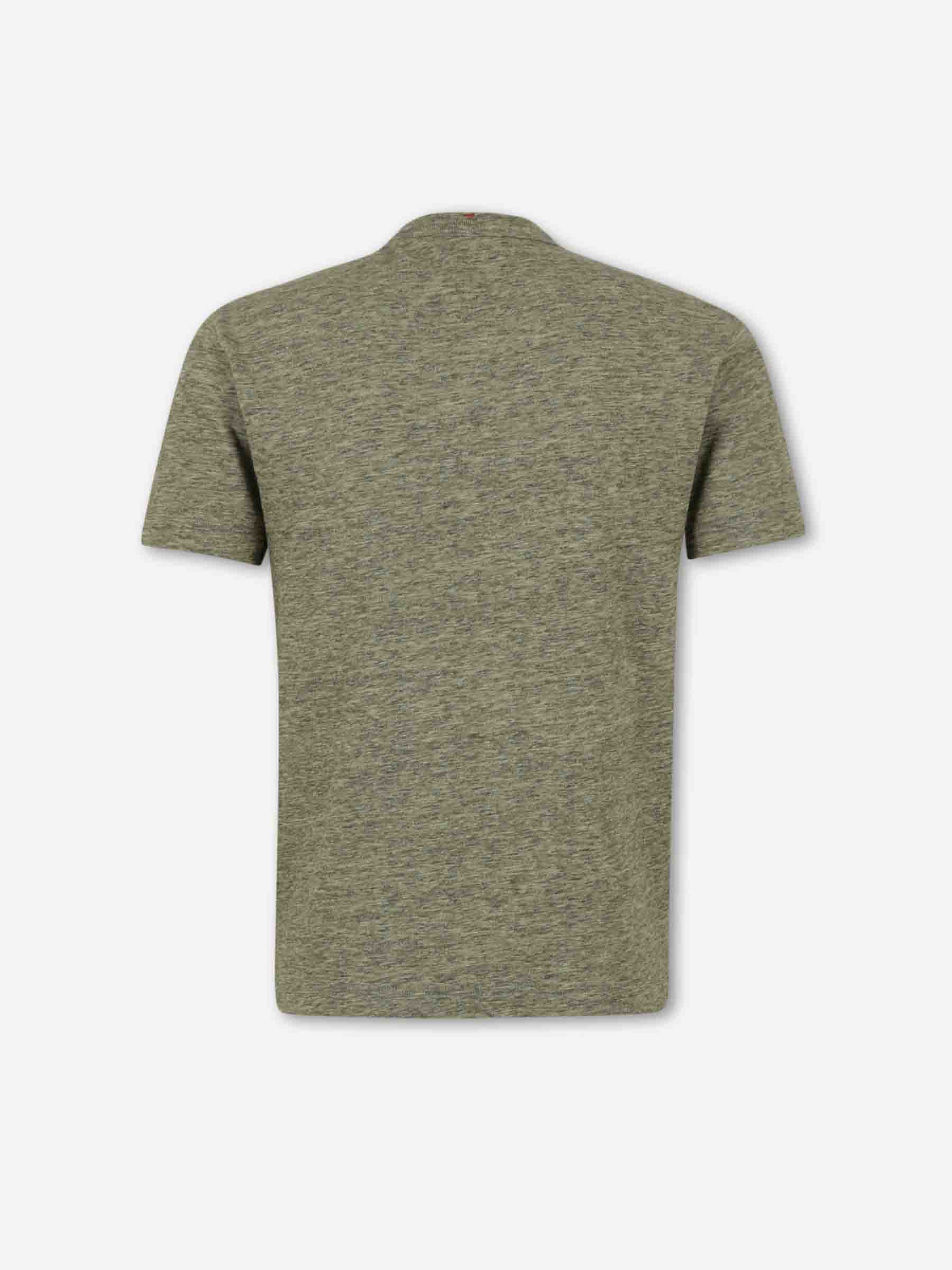 Moncler Grenoble Hombre Barcelona Camiseta Cuello Redondo color Verde Militar sku 553-004643 01 - Foto 2