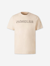 Moncler Hombre Barcelona Camiseta Cuello Redondo color Crema sku 553-004646 01 - Foto 1