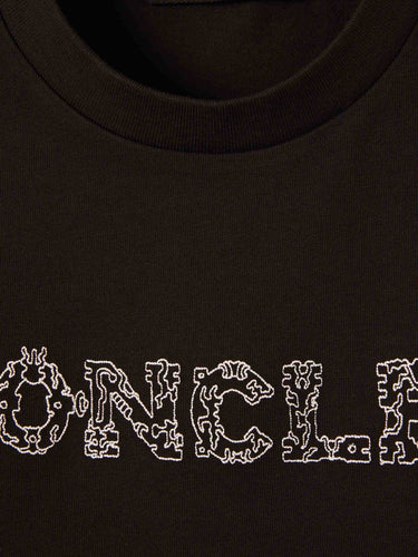Moncler Hombre Barcelona Camiseta Cuello Redondo color Negro sku 553-004646 02 - Foto 3