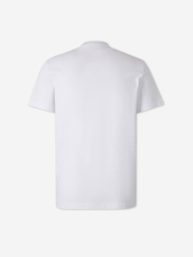 Moncler Hombre Barcelona Camiseta Cuello Redondo color Blanco sku 553-004647 01 - Foto 2