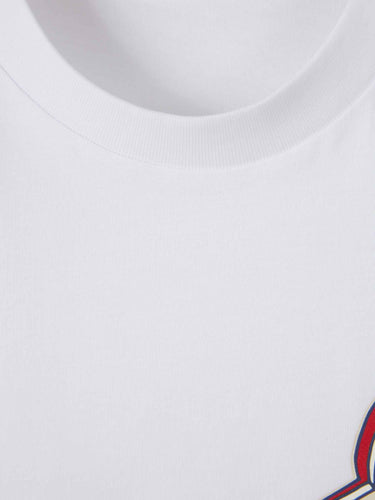 Moncler Hombre Barcelona Camiseta Cuello Redondo color Blanco sku 553-004647 01 - Foto 3