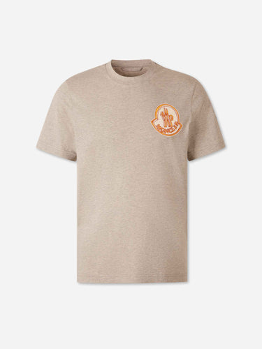 Moncler Hombre Barcelona Camiseta Cuello Redondo color Gris sku 553-004647 02 - Foto 1