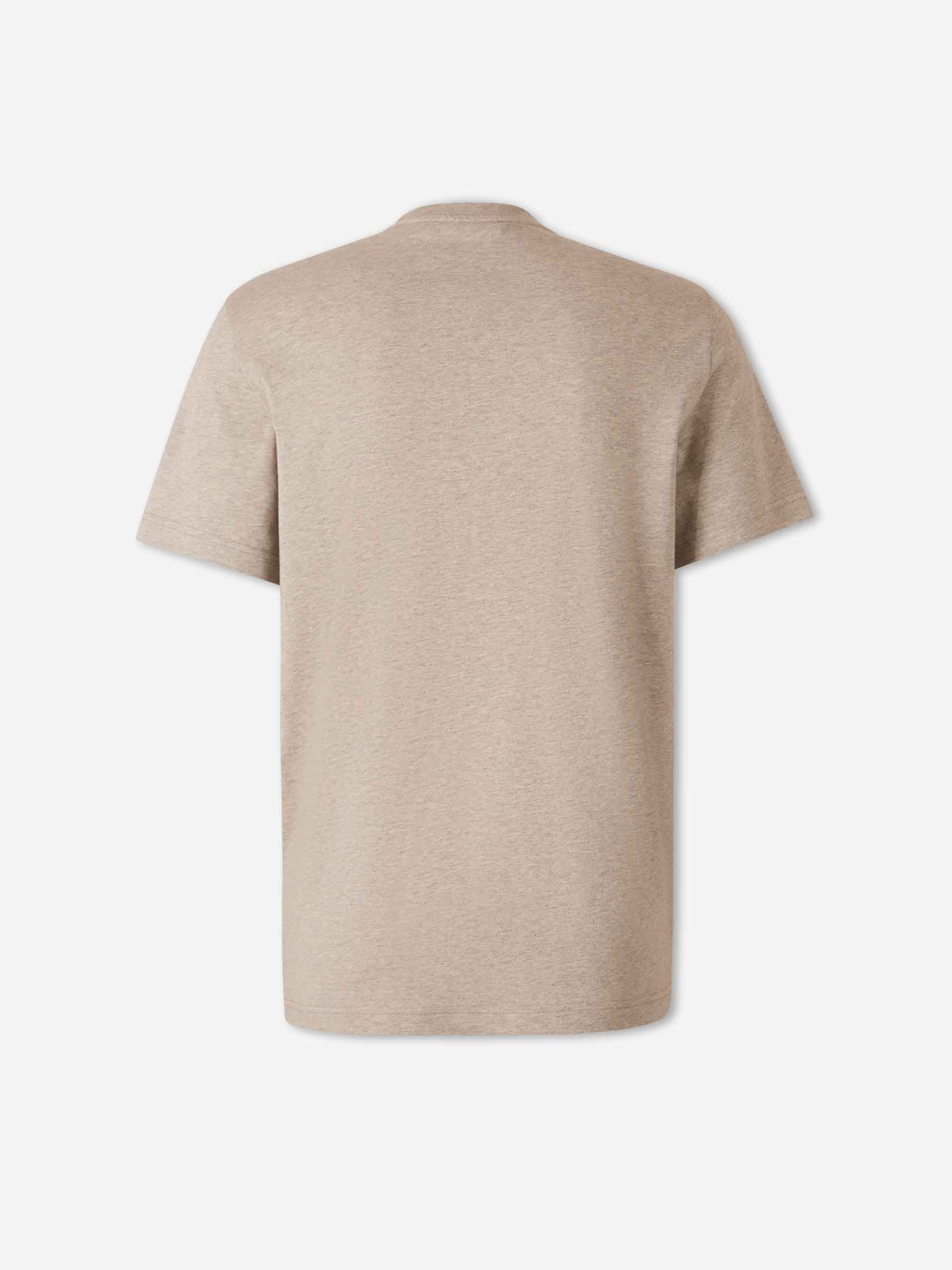 Moncler Hombre Barcelona Camiseta Cuello Redondo color Gris sku 553-004647 02 - Foto 2